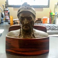 Tiffany & Co  Dantes Bronze Bookends 