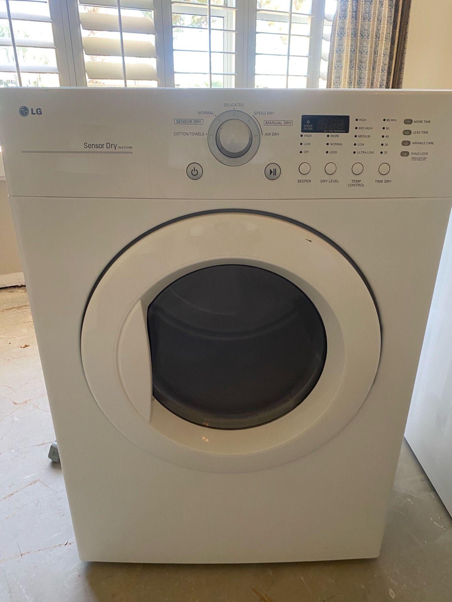Washer and dryer