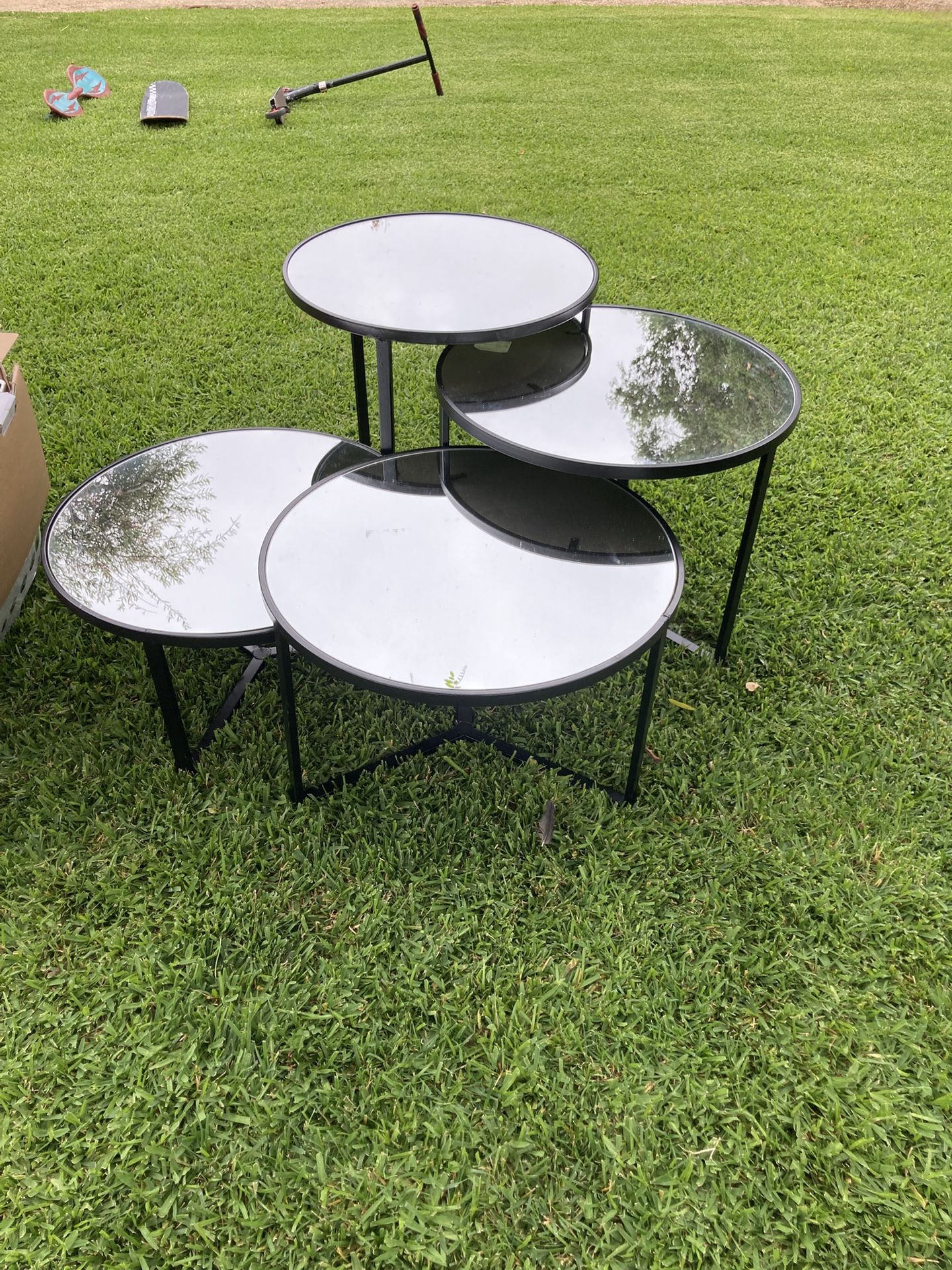 Mirror Nesting Tables