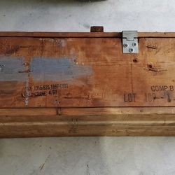 Vietnam Era Ammunition Box