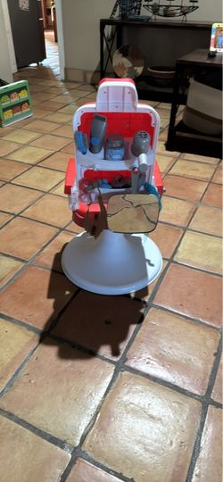 Little Tikes Barber chair and accessories