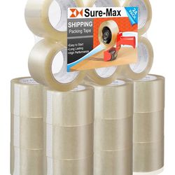  Industrial Tape - 2 Mil, 3" x 110 yds, Clear