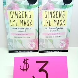 Ginseng Eye Masks 