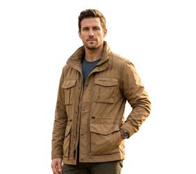 Eddie Bauer Sport Shop Canvas Chore Coat / Winter Work Jacket - Men's Medium