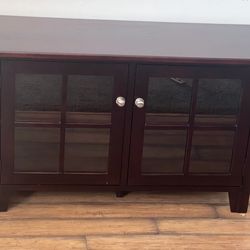 Amazon  Mahogany Storage  cabinet