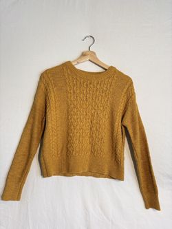 Yellow Mossimo Sweater Size Xs