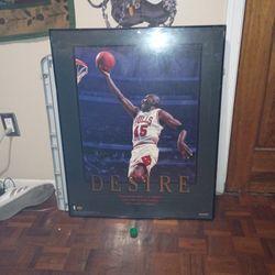 Michael Jordan Framed Poster