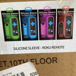 SILICONE SLEEVES FOR ROKU REMOTE