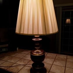 Vintage Brass Lamp 