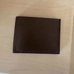 Brown Leather Wallet 