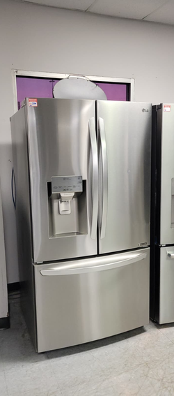 LG French Door Fridge – Stainless, Ice & Water Dispenser