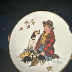 Norman Rockwell Plate