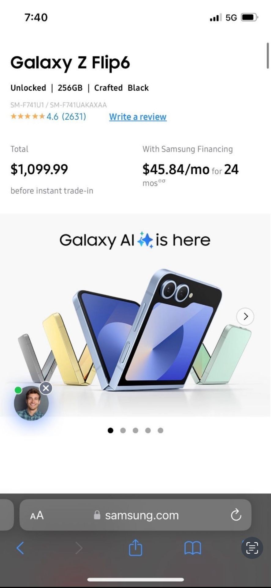 Galaxy Z Flip 6