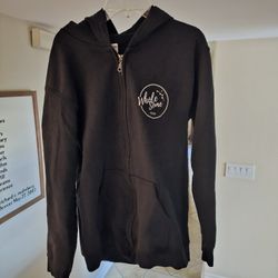 Zip Up Hoodie Wholesome Culture. "Powered By Plants" on the back