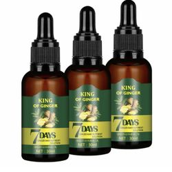 7 Day Ginger Regrow Germinal Hair Growth Serum Hairdressing Oil Loss Treatment