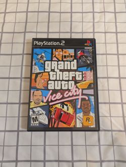 Grand Theft Auto Vice City PS2