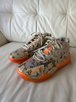 Puma MB.01 LaMelo Ball Digital Camo Basketball Shoes Men Size 7.5 379217-01