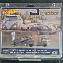 Hot Wheels #1 Porsche 356 Vw Team Transporter 