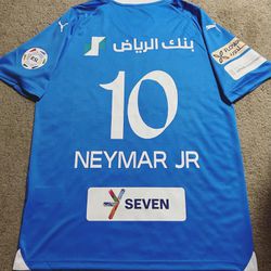 Al Hilal SFC 2023/24 Neymar Jr #10 Soccer Jersey