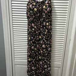 Xxxl Ladies Long Dress. Multi Color Sundress. No Boundaries 