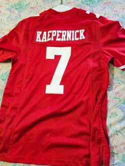 Colin Kaerpernik 49ers Nike Men Jersey Stitched, Red Or White, Size M