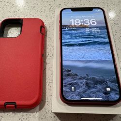 iPhone 12 – PRODUCT(RED) – 256GB -  Unlocked – Clean & Fully Working
