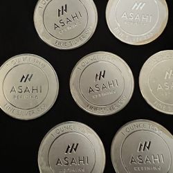 Asahi  .999 Fine Silver 1 OZ Coins
