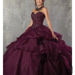 Women's Quinceanera Dress Or Sweet 16 Dress, Gown Size 10