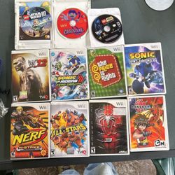 Wii Games $15 Each