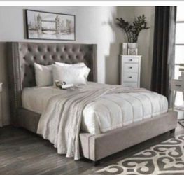 Queen Bed Frame With Mattress