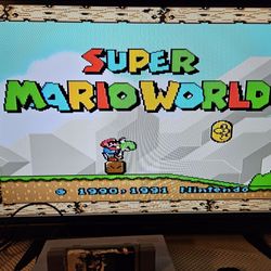 Super NES  System Nintendo (1991 Original Console)