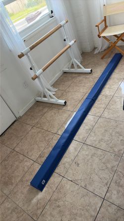 Gymnastics chair, gym, workouts, balance beam bumper