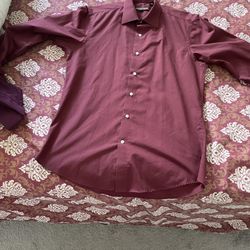 Maroon Ralph Lauren Shirt For 10 Dollars 