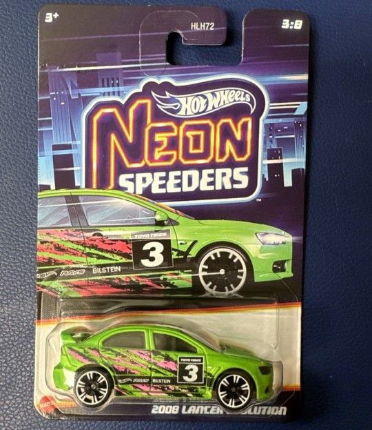 Hot Wheels Neon Speeders 2008 Lancer Evolution