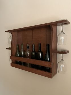 Wine Rack wall 35 W 21 H 6 D