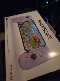 Backbone Mobile Gaming Controller – Purple