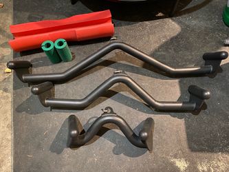 Gym Pulley System Handles