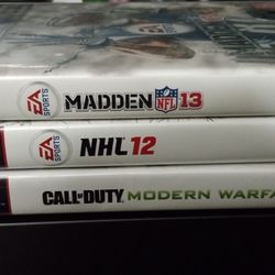 PS3 Three Games Bundle  $25 With SAME DAY SHIPPING THROUGH OFFERUP 