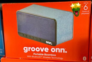 Groove Onn Portable Bluetooth Boombox Speaker