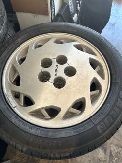 Toyota Supra mk3 Oem wheels a70 5x114 225/50/16