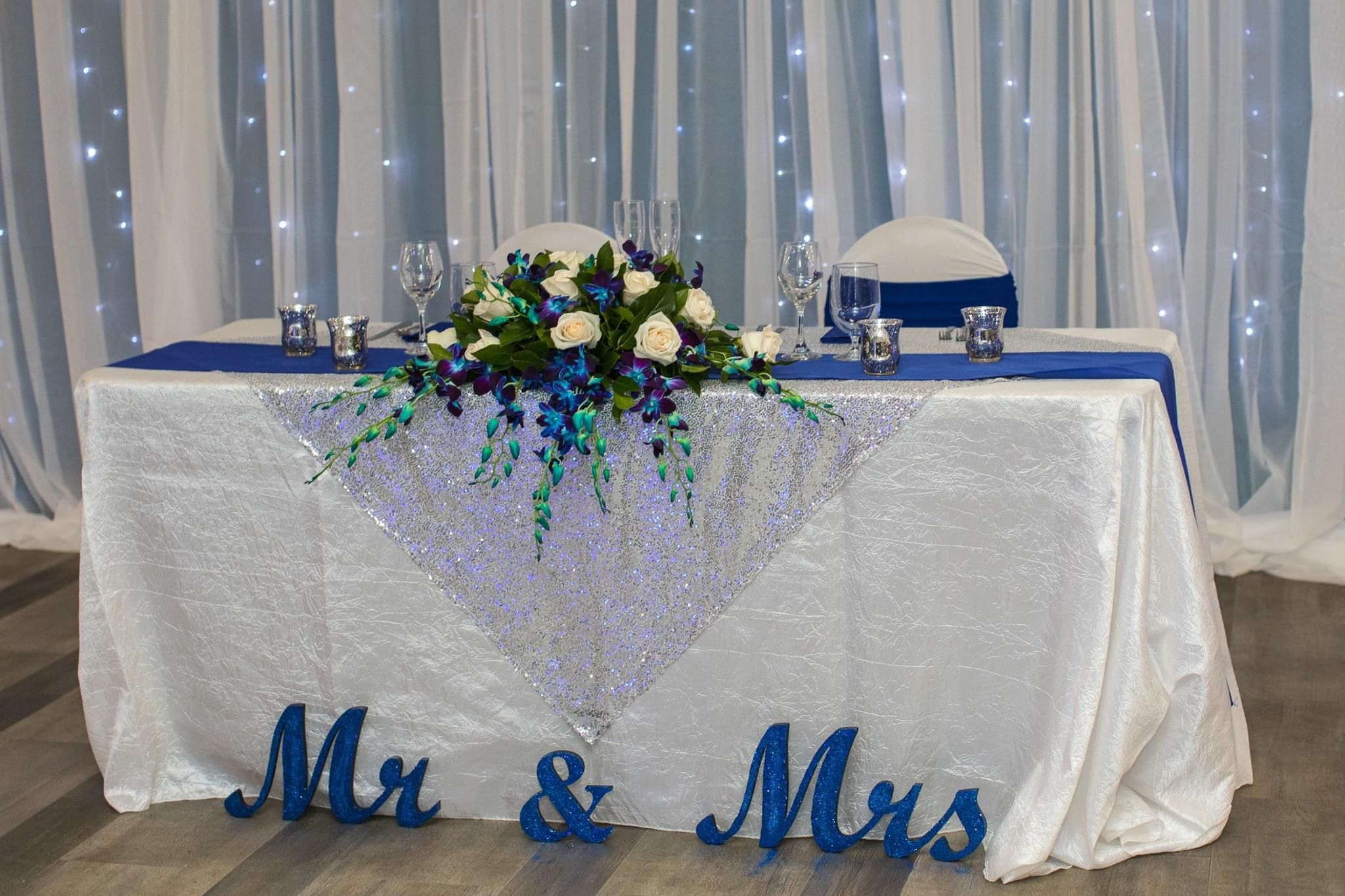 Mr and Mrs Tabletop Wedding Decoration