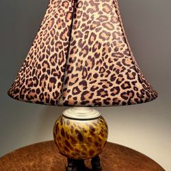 Table Lamp With Monkeys
