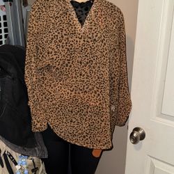 Cheetah Print Top
