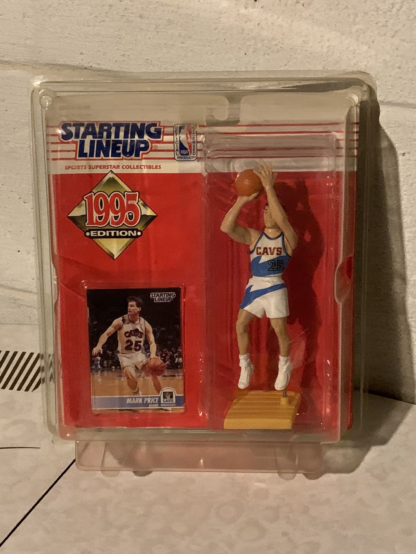 1995 Mark Price Cleveland Cavaliers Starting Lineup Figure New In Case