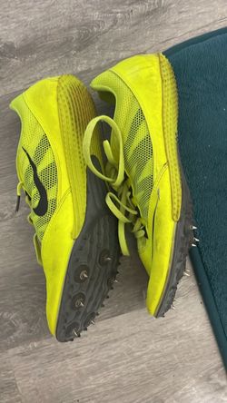 Nike Track Spikes Neon Yellow