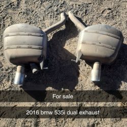 Dual Exhaust Mufflers
