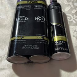 3 NEW HAIR SPRAYS 