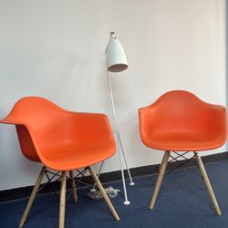 Brand New Orange Eames Style Chair $75 Each 