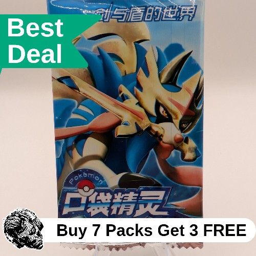 NEW Pokemon Chinese Origin Elf Trading Cards (1 Booster Card Pack)