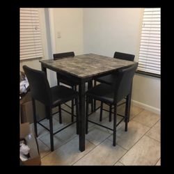 New Counter Hieght Set 